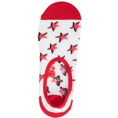 バンズ メンズ アンダーウェア 靴下 Vans Ticker Canoodle Sock Mens Racing Red レッドのサムネイル