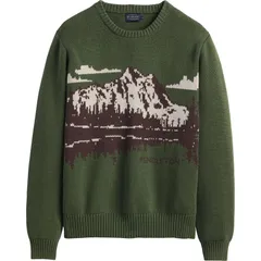 ペンドルトン メンズ アウター パーカー・スウェット セーター Pendleton Lake Crew Sweater GreenBrown グリーンのサムネイル