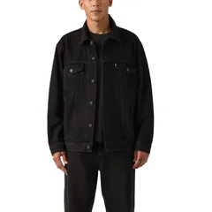 リーバイス レディース アウター ジャケット・ブルゾン Mens Levis Relaxed Trucker Jacket Never Too Muchのサムネイル