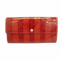 ルイ・ヴィトン(Louis Vuitton) ルイ・ヴィトン 長財布 ヴェルニ ポルトフォイユサラ M91716 ポムダムール レイユールレディース