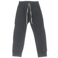 美品□Rick Owens リックオウエンス 23SS RU01C4337 マストドンメガカーゴロングパンツ ブラック 48 イタリア製 正規品 メンズ オススメのサムネイル