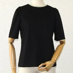 襟パール付き【coca】（コカ）カットソー　Mサイズ