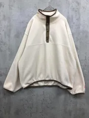 JaVa ジャバ jv1050003 配色フリース プルオーバー sizeL/アイボリー ◆■ レディース