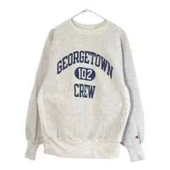 90年代 Champion チャンピオン REVERSE WEAVE リバースウィーブ スウェット カレッジ グレー(メンズ LARGE)中古 古着 X5074