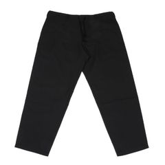 グランドワイGround Y ウールポリギャバウエストコードパンツ 黒3