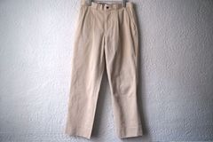 ☆美品 ブルーブルー ツータックチノパン Mサイズ オフホワイト 