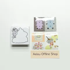 アエイオウ aeiou ディングディング メモ帳 メモ帳 ポストイット ステッカー まとめ セット