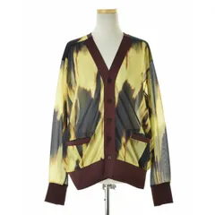 【TOGA】TZ242-JO922 Sheer jersey print cardigan長袖カーディガンのサムネイル