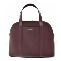 FURLA フルラ 2WAY ハンドバッグ ショルダーバッグ ボルドー 美品