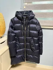 DIESEL ディーゼル ダークネイビー ダックダウン ダウン レディース S(90)