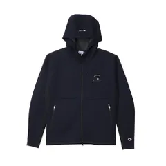 新品 パーカー 長袖 WRAP-AIR 撥水 ワンポイントロゴ テックウィーブ(R)3LSジップフーデッドスウェットシャツ メンズゴルフ C3-ZG102-370-M