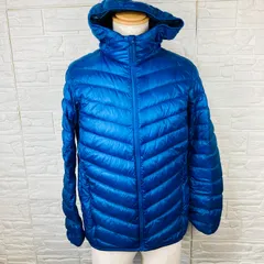 UNIQLO　ユニクロ　ULTRA LIGHT DOWN　EXTRA WARM　ダウン　ダウンパーカー　青　ブルー　ダウン９０フェザー１０　Sサイズ　【NS37】