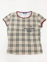 バーバリー ブルーレーベル ノヴァチェック 半袖T リンガー