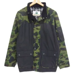 美品 定価￥84,700円☆A BATHING APE×Barbour ジャケット 1ST CAMO 