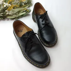 Dr.Martens ドクターマーチン 3ホール レザー プレーントゥシューズ (92K＋0083)26H☆