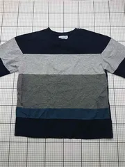 ◇ Θ グロスター GLOSTER ROAD ボーダーTシャツ Lサイズ メンズ ネイビー系 E  【1603020015864】のサムネイル