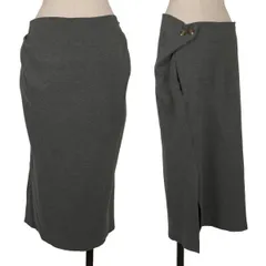 ヴィヴィアンウエストウッド アングロマニアVivienne Westwood ANGLOMANIA コットンナイロンストレッチスウェットスカート グレー38のサムネイル