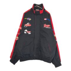 スナップオン ナイロン USA古着 90s レーシングジャケット 車 工具 L