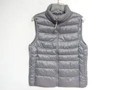 MB074:UNIQLO（ユニクロ）2013年 ウルトラライトダウンベスト/217-078797/灰/XLEN'S L