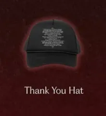 BLACKPINK ジェニ ルビー 1周年 記念 Thank You ハット