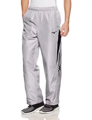 新品 [MIZUNO(ミズノ)]トレーニングウェア ブレスサーモ 中綿ウォーマーパンツ 32JF7553 アロイグレー×ブラック 日本 2XL (日本サイズ3L相当)