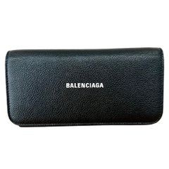 BALENCIAGA バレンシアガ エブリデイ ラウンドジップ 長財布 ブラック