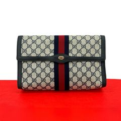 極 美品 袋付 GUCCI グッチ オールドグッチ ターンロック バンブー