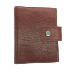 GUCCI グッチ 手帳カバー レザー ボルドー