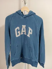 【GAP ギャップ】メンズ パーカー ブルー Mサイズ