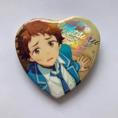 【N3】あんさんぶるスターズ！ 中国限定 心光印彩 ハート缶バッジ 天満光