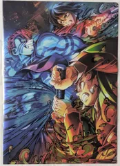 猗窩座 竈門炭治郎 冨岡義勇 劇場版 鬼滅の刃 無限城編 特別上映版 メタリッククリアファイル 第3弾キービジュアル 鬼滅 グッズ クリアファイル