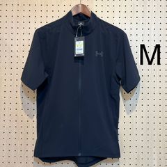 メンズフレッシュウーブンフルジップ半袖ジャケット M(6001546)