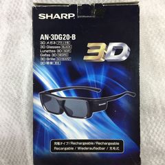 SHARP 3Dメガネ AN-3DG20-B 充電式 - メルカリ