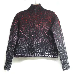 CHANEL シャネル ジップアップ カーディガン ブルゾン ブラック マルチ P70783K10214 36 レディース 中古のサムネイル