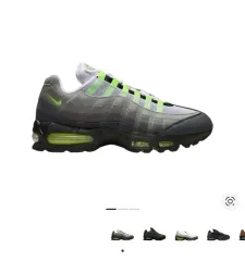 240mm NIKE エアマックス95 ネオン OG BIG BUBBLE