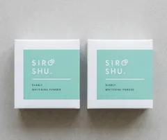 CE89 K フロムココロ SIROSHU シロッシュ バブルホワイトニングパウダー ハミガキ 歯磨き粉 ホワイトニング 口臭ケア 15g 2点セット