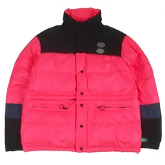 美品□OFF-WHITE オフホワイト 19AW OMED013R19C02021 Bicolor Puffer Jacket ダウンジャケット ネオンピンク M 正規品 メンズオススメのサムネイル