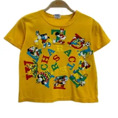 DIA CLUB　Tシャツ　90s vintage　90年代　半袖　カットソー　トップス　クルーネック　キャラT　キャラクター　ミッキー＆フレンズ　ディズニー　(C)WALT DISNEY COMPANY　日本製　キッズ　古着　/0305
