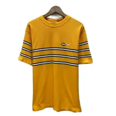 VANS　Tシャツ　90s vintage　90年代　半袖　カットソー　トップス　クルーネック　ワンポイント　ブランドロゴ　刺しゅう　ボーダー　ストリート　古着　/1109