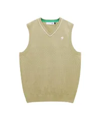 新品 [ルコックスポルティフゴルフ] ウォッシャブルニットベスト LG6SVE50M_BG00_L