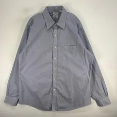 古着 ブルックスブラザーズ Brooks Brothers 長袖シャツ 1818 REGENT L  ネイビー系 チェック メンズ