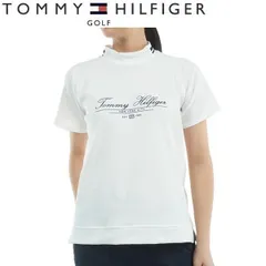 トミーヒルフィガー ゴルフレディース クラシックロゴ 半袖モックネックシャツTOMMY HILFIGER  THLA504 2025年春夏モデル ホワイト(00)