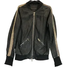 ジョルジオ ブラット ジャケット ラムレザー メッシュ【AFF22】