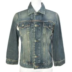 ディーゼル DIESEL デニムジャケット Gジャン ジージャン 7分袖 パンドラ期 M ブルー系 /X