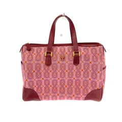 ANNA SUI アナスイ ボストンバッグ  ジャガード レザー    レッド/ピンク レディース / 241004012467のサムネイル