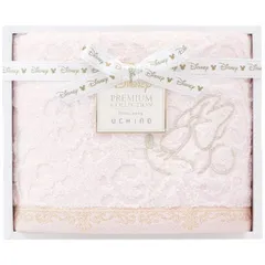 ディズニー プレミアム フェイスタオル ピンク (WF15876)