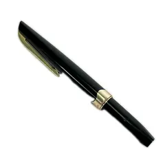 PLATINUM プラチナ 万年筆 中字 18k ブラック ゴールド K18ゴールド 