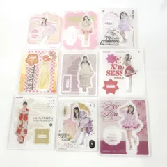 FRUITS ZIPPER フルーツジッパー ふるっぱー 松本かれん アクリルスタンド アクスタ 9点 セット ※現状品