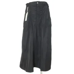 モデスト ムード MODEST MOOD AMODEST タグ付き m track skirt ロングスカート フレア 韓国 フリーサイズ 黒 ブラック /X