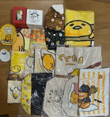 【新品未開封あり】ぐでたま グッズ 18点まとめ売り トートバッグ・ポーチ他